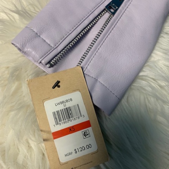 Levi faux leather moto jacket - Picture 3 of 4